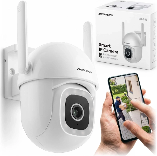 Berdsen cámara IP Wi‑Fi giratoria 5 Mpx BD-943 (PTZ)