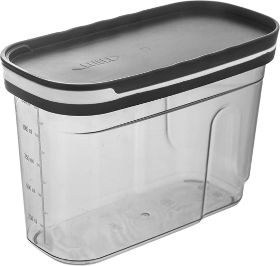 Recipiente para alimentos secos con dosificador 1,25 l