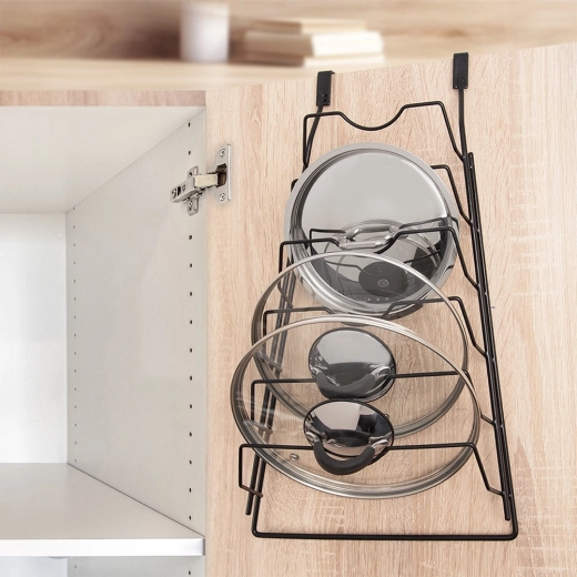 Almacenamiento eficiente de hasta 6 tapas