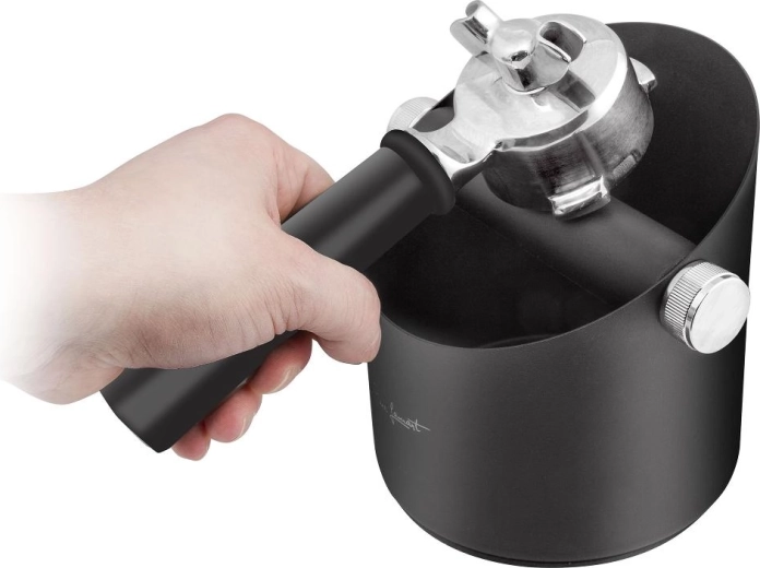 Vaciado rápido de los posos de café