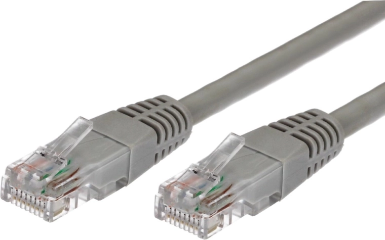 Cable patch de red RJ45 Cat6 UTP de 1 m, gris – TB