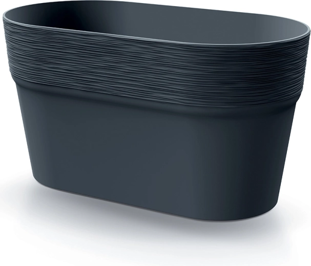 Jardinera Furu antracita 27,5 cm