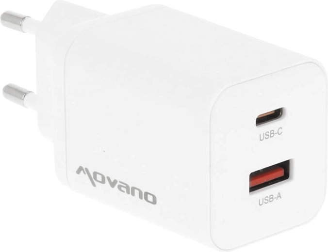 USB‑C + USB‑A: carga dos dispositivos a la vez