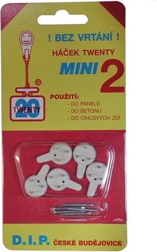 Gancho TW. Mini II PH blanco (5 uds)