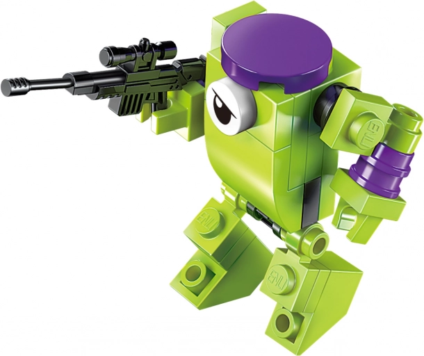 Set de construcción del equipo robótico Qman Hyperfunction