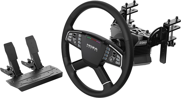Volante de juego MOZA Racing para camiones