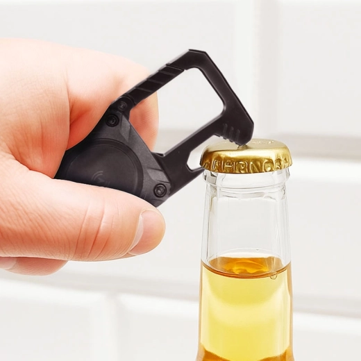 Abridor de botellas integrado