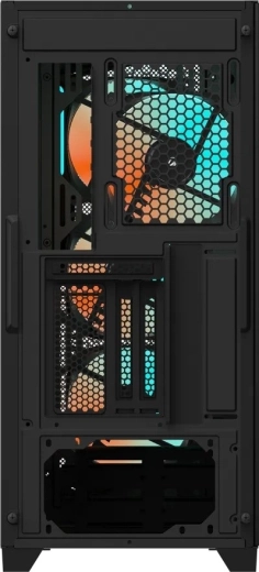 Iluminación ARGB y 4 ventiladores preinstalados