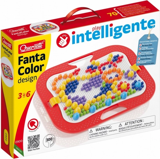 Mosaico Quercetti Fantacolor Design 300 piezas