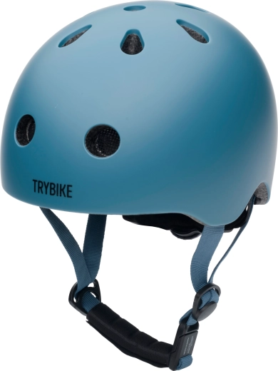 Casco infantil para bicicleta y patines Trybike azul XS