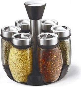 Juego de especieros BANQUET Barril 6 uds 120 ml