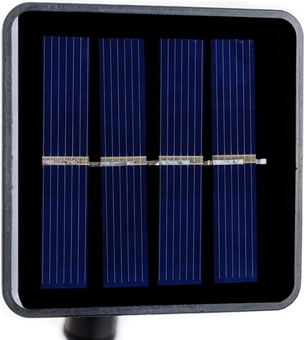 Alimentación solar e iluminación automática al anochecer
