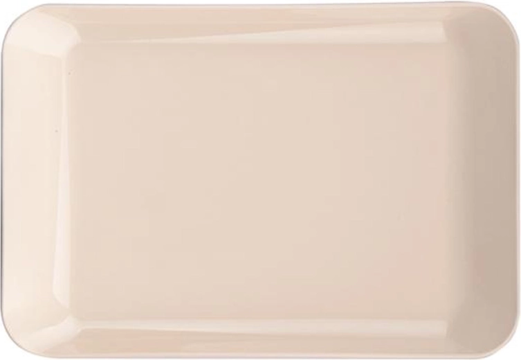 Bandeja de servir de plástico 19 × 13 cm – mix de colores
