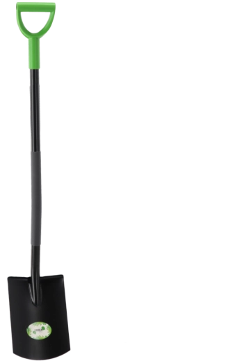 Pala con mango de acero de 120 cm