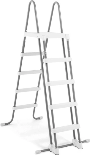 Escalera de seguridad para piscina elevada hasta una altura de pared de 1,32 m