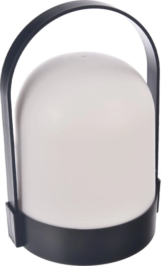 Lámpara LED UH blanca/negra 21 cm