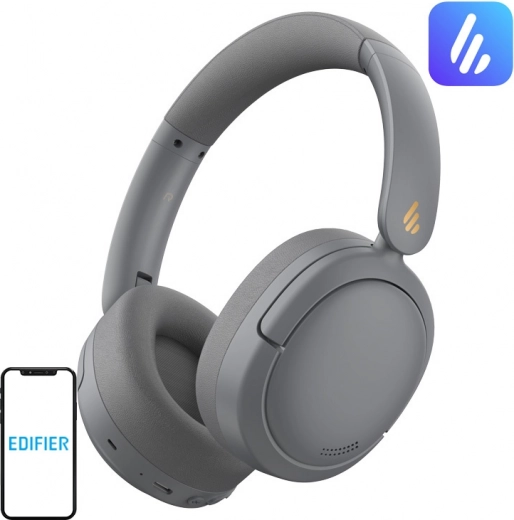 Auriculares inalámbricos con ANC Edifier W800BT Pro – Gris