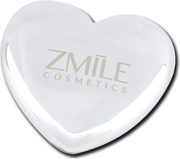 Corazones metálicos de lujo con espejo