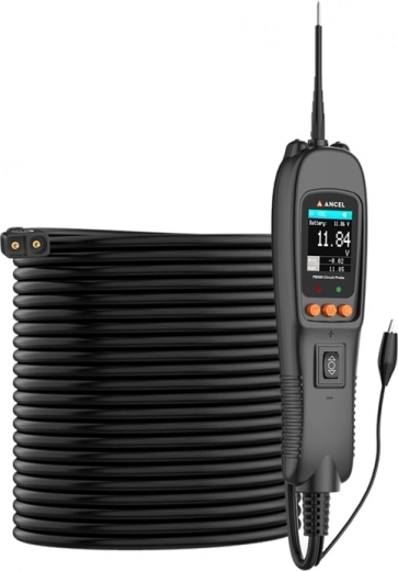 Comprobador de circuitos automotrices ANCEL PB500 con pantalla TFT 12–24 V