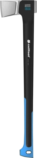 Hacha de partir Ergo 2000 g con mango de fibra de vidrio Cellfast
