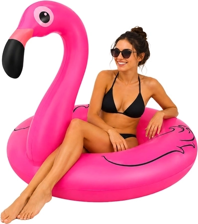 Flotador hinchable flamenco Trizand 102 cm