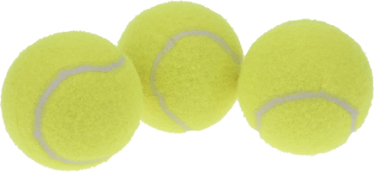 Juguete para perros: pelota de tenis 6 cm, mix de colores (3 uds.)