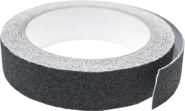 Cinta antideslizante 25 mm × 5 m negra