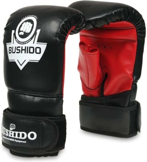 Guantes para saco DBX BUSHIDO RP4 para entrenamiento en saco de boxeo
