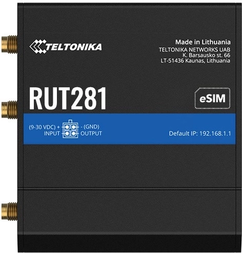 Router móvil industrial Teltonika RUT281 - 1 unidad