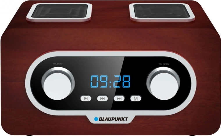 Radio FM portátil con PLL, SD/USB/AUX y batería recargable