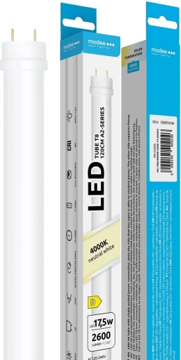 Tubo LED Modee T8 1200 mm 17,5 W 4000 K blanco neutro