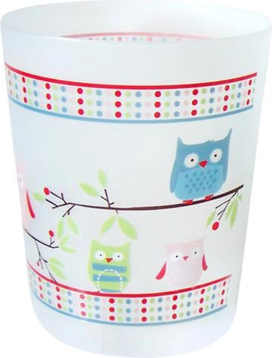 Cubo de baño con motivo de búho TORO 20 × 24 cm