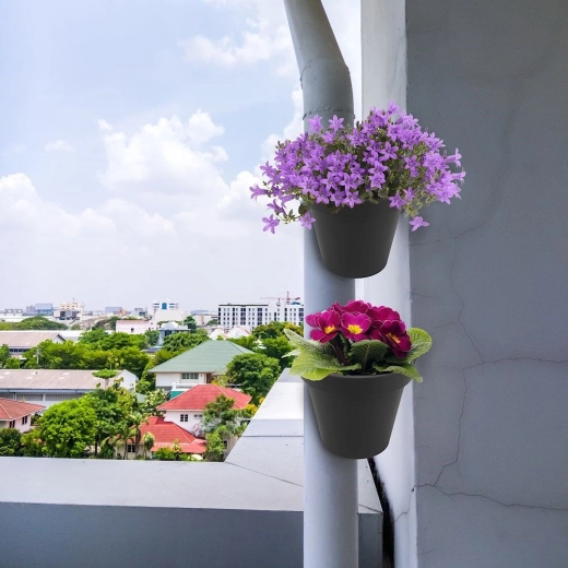 Fijación estable en bajantes y tuberías