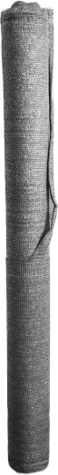 Malla de sombreo tejida TOTALTEX 95 % 1,5 × 25 m, gris oscuro