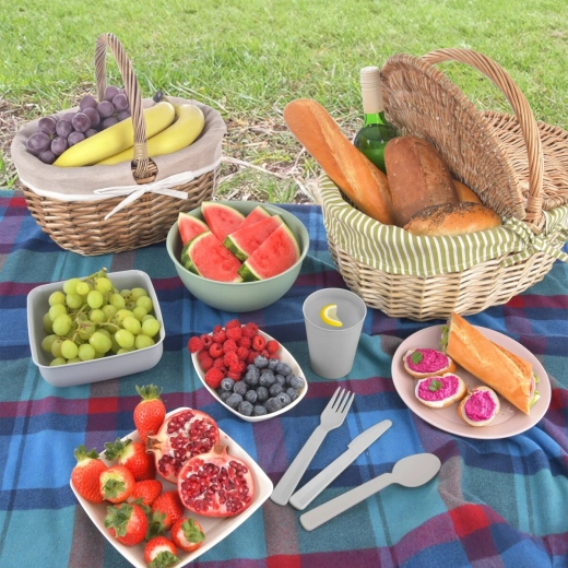 Ideal también para picnic y comidas al aire libre