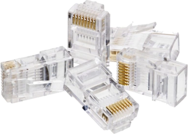 Conector RJ45 UTP cat. 6 (paquete de 100 uds)
