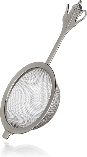 Infusor para té con forma de tetera de acero inoxidable 6,5 cm Culinaria