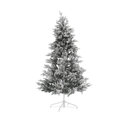 Árbol de Navidad sintético Agata 180 cm con efecto nevado