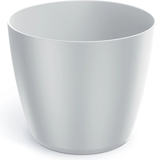Maceta de plástico Regula 15,8 cm blanca