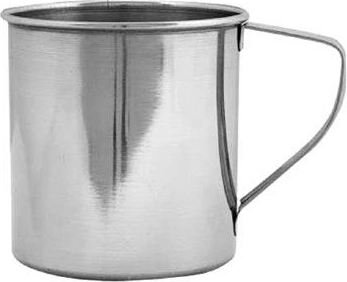 Taza de acero inoxidable 11 cm, 800 ml