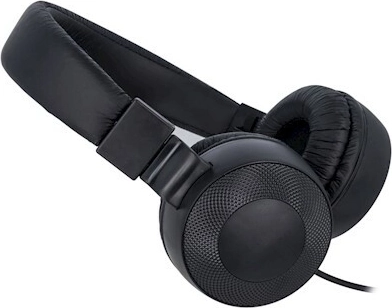 Auriculares con cable Setty con micrófono 1,2 m negro