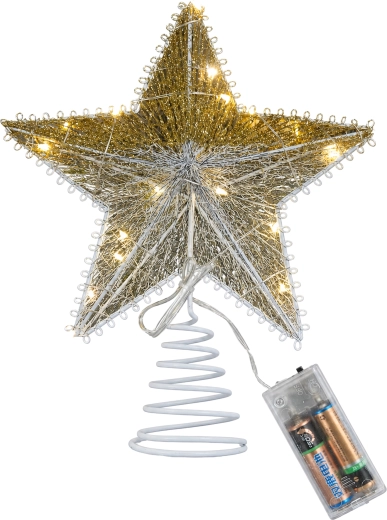 Estrella LED de Belén para árbol de Navidad de 25 cm