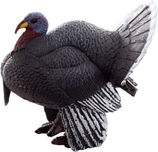 Figura de plástico de pavo