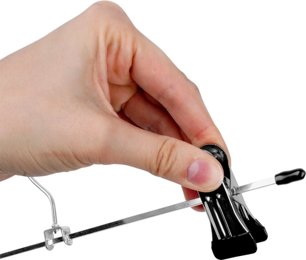 Pinzas ajustables para distintos tipos de prendas