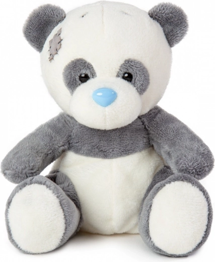 Mascota Panda Snooks con naricita azul