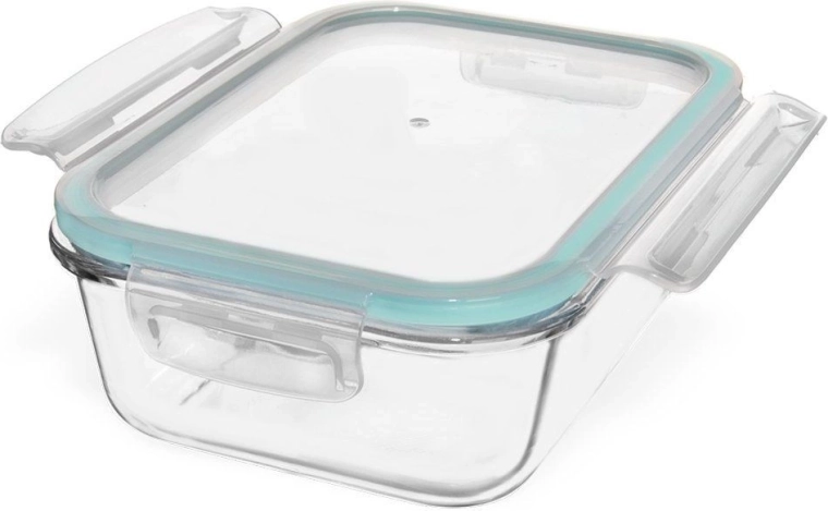 Tarro de vidrio para alimentos con tapa y junta 1 l