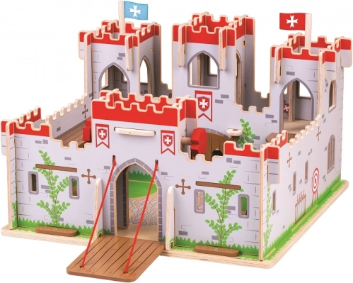 Castillo de madera del rey George BIGJIGS TOYS