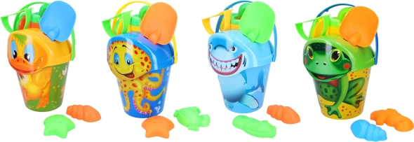 Set de arena de 7 piezas para niños