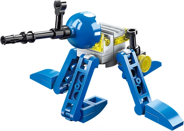 Set de construcción Qman robot pompom 3 en 1