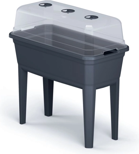 Semillero alto RESPANA Planter Ecoline Set, antracita
